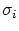 $ \sigma_{i}$