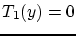 $ T_{1}(y)=0$